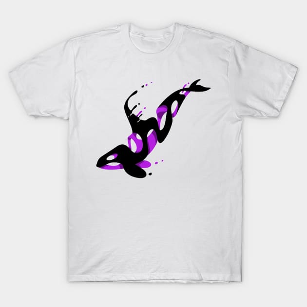 Fantasy Killer whale T-Shirt by albertocubatas